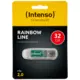 Intenso 32GB Rainbow Line USB 2.0 spominski ključek - Prozoren