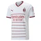 PUMA A.C. Milan Away 22/23 Replica Jersey Men, Clothing, White/Tango Red, XS