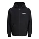 JACK & JONES Jopa na zadrgo JJTHATCHER črna