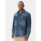 HUGO Jeans srajca Ebant 50565401 Modra Oversize
