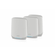 NETGEAR Orbi RBK763S Tri-band (2.4 GHz / 5 GHz / 5 GHz) Wi-Fi 6 (802.11ax) White 7 Internal