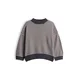 OPUS Pulover Peipina rjava/grafit/pastelno zelena/off-bela