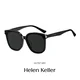 Helen Keller Unisex naočare za sunce, Crne