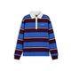 Tommy Jeans Majica kremna/kraljevo modra/rubin rdeča/bela