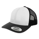 WAYFARER Flexfit Kapa Retro Trucker, siva, bela