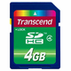 Transcend SDHC 4GB Class 4Transcend SDHC 4GB Class 4