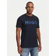 HUGO Majica Dulivio 50467556 Mornarsko modra Regular Fit