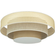 Duolla - LED plafonsko svetlo LUNETA LED/26W/230V prečnik 60 cm 4000K ratan/bež