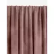 Zavesa 1x140x300 baršun roze