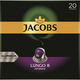 Jacobs Douwe Egberts JACOBS Lungo Intenso aluminijske kapsule za kavu za Nespresso® 20 kom