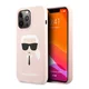 Maska Karl Lagerfeld Hc Silicone Karl Head za iPhone 13 Pro Light, Roze
