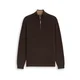 TOM TAILOR Pulover temno rjava