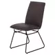 STOLICA braon metal, tekstil