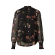 VERO MODA Bluza Smilla, črna