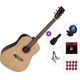 SX SD204 SET 2 Transparent Black Akustična kitara