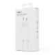 Kućni punjač PD Fast charger 35W za iPhone 15-16 sa PD Type C kablom CE beli