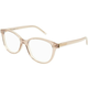 Saint Laurent SLM112 003 ONE SIZE (54) Kristalna/Kristalna