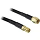 WLAN Antenski Podaljševalni kabel [1x RP-SMA konektor - 1 xRP-SMA vtič] 2 m črn