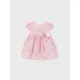 Mayoral Elegantna obleka 1901 Roza Regular Fit