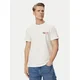 Tommy Jeans Majica DM0DM22538 Bela Slim Fit