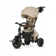 QPLAY Tricikel Comfo Max Beige, 8 v 1, starost 10-72 mesecev