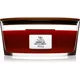 Woodwick Cinnamon Chai dišeča sveča z lesenim stenjem (hearthwick) 453 g