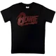 David Bowie Logo (Embellished) Black L Majica