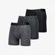 Bokserji Jordan Flight Modal 23 Monogram Boxer Brief 3-Pack Black S