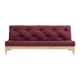 Raztegljiv kavč Karup Design Fresh Natural Clear/Bordeaux