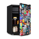 KLARSTEIN Cool Vibe 70+, hladilnik, A+, 70 litrov, VividArt Concept, stil stickerbomb (HEA14-CoolVibe-70L)