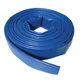 Silverline PVC ploska cev 50 mm × 10 m Srebrna črta