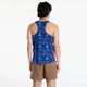 Majice adidas Adizero Labrum Tank Top Dark Blue/ Lucid Red L