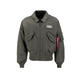 ALPHA INDUSTRIES Prehodna jakna kaki