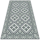 Decormat Podloga za teraso Geometrijski vzorčni cvetje 140x210 cm