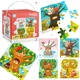 TM Toys DODO Puzzle Sezone 4v1 (12,16,20,24 kosov)