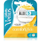 GILLETTE Venus & Olay brivnik + nadomestna rezila, 4 kosi