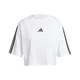 ADIDAS SPORTSWEAR Funkcionalna majica črna / bela