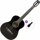 Pasadena SC01SL Basic SET 4/4 Black Klasična gitara