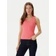 Roza majica brez rokavov Tommy Hilfiger
