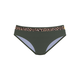 LASCANA Bikini hlačke rjava / kaki / črna