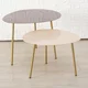 Ena Set od 2 stola 65x59xx47cm, Ljubičasta