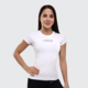 GymBeam Ženska majica kratkih rukava FIT White