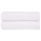 Vidaxl Brisače za roke FROGN 2 kosa bele 50x100 cm 360 g/m2