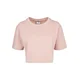 Womens Short Oversized T-Shirt Light Roses