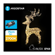 Aigostar - LED spoljašnja božićna dekoracija LED/3,6W/31/230V 2700K 75 cm IP44 sob