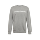 Calvin Klein Jeans Sweater majica, siva / bijela