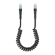 Polnilni in podatkovni kabel USB C v Lightning 0.4m, siva