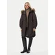 Liu Jo Zimska jakna WF6064 T714A Rjava Regular Fit