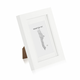 Casa Chic Everton, okvir za slike, pravokoten, mere slik 14 x 9 cm, mat, steklo (CL-4X6-1-WHT)