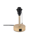 Brilagi - Stona lampa sa USB priključkom TABLON 1xE27/25W/230V hrast/bež
